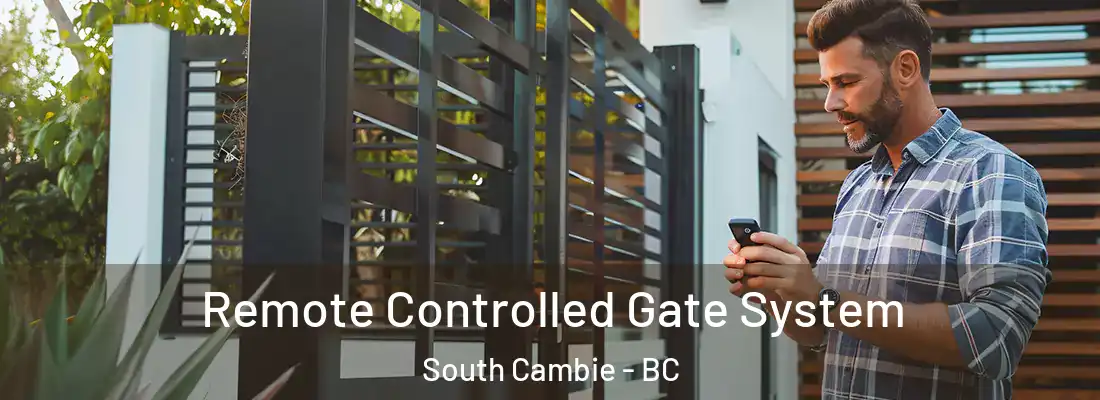  Remote Controlled Gate System South Cambie - BC