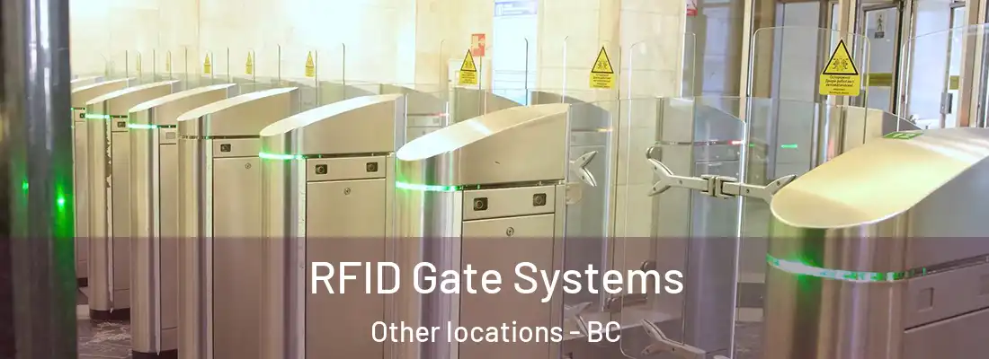  RFID Gate Systems Other locations - BC