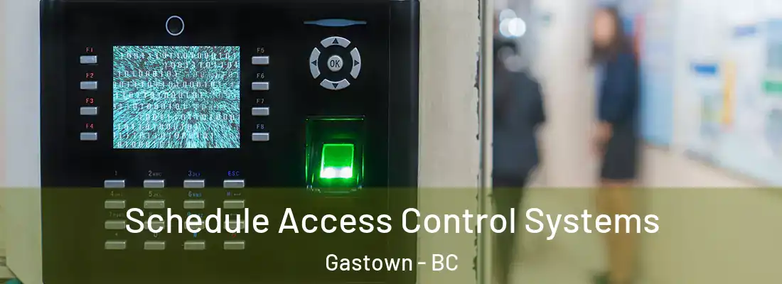  Schedule Access Control Systems Gastown - BC