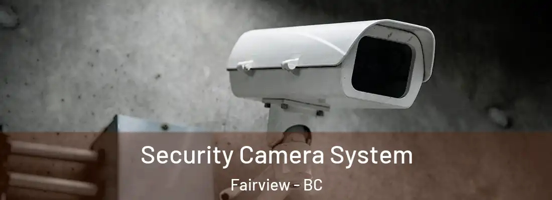  Security Camera System Fairview - BC