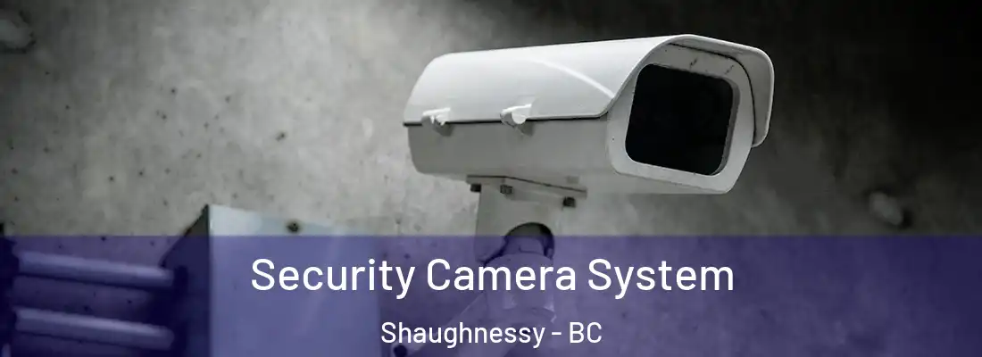  Security Camera System Shaughnessy - BC