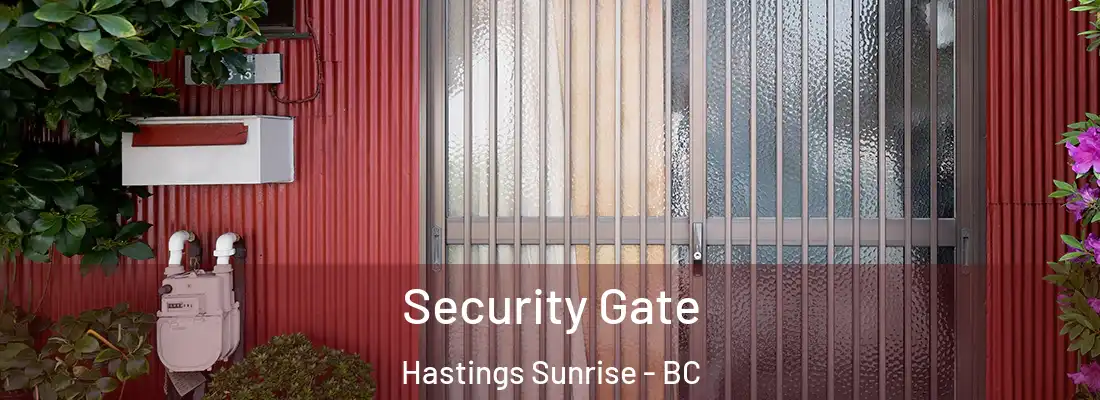  Security Gate Hastings Sunrise - BC