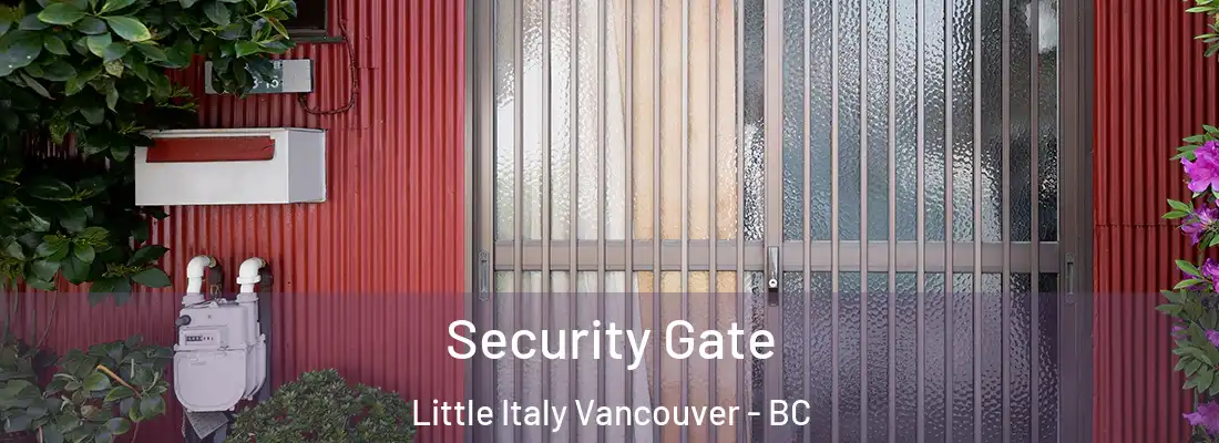  Security Gate Little Italy Vancouver - BC