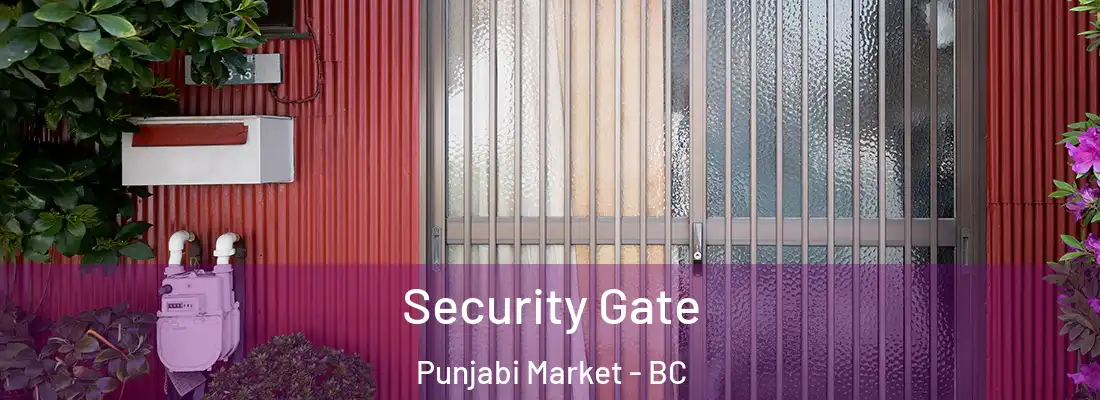  Security Gate Punjabi Market - BC