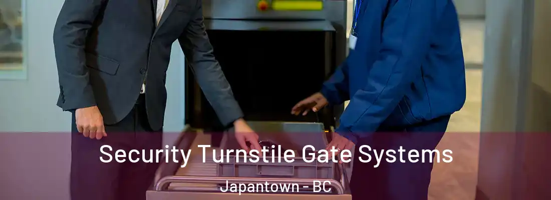  Security Turnstile Gate Systems Japantown - BC