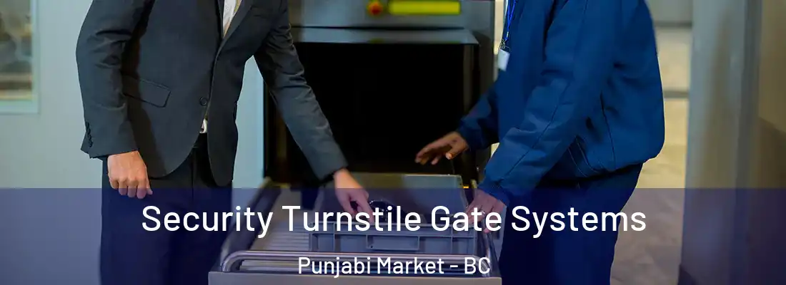  Security Turnstile Gate Systems Punjabi Market - BC