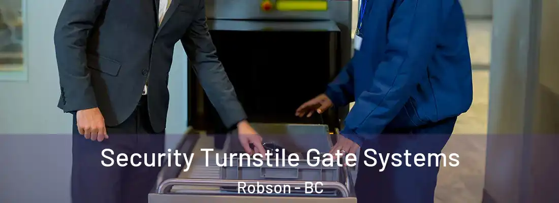  Security Turnstile Gate Systems Robson - BC