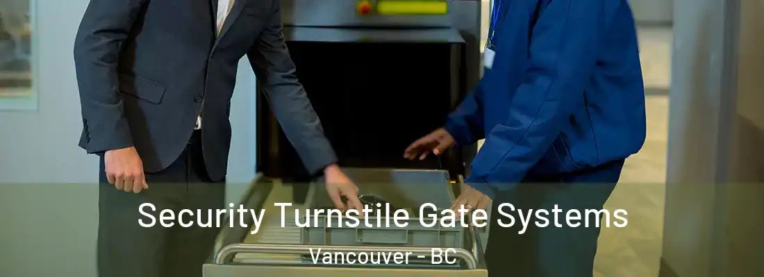  Security Turnstile Gate Systems Vancouver - BC