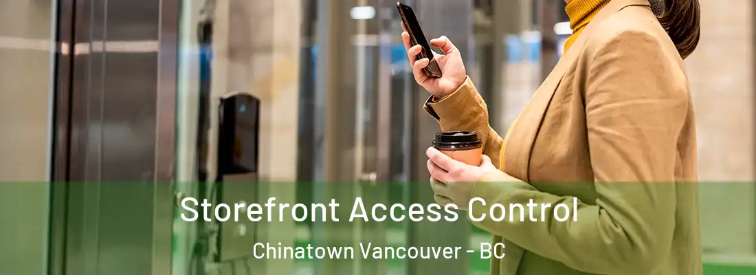  Storefront Access Control Chinatown Vancouver - BC