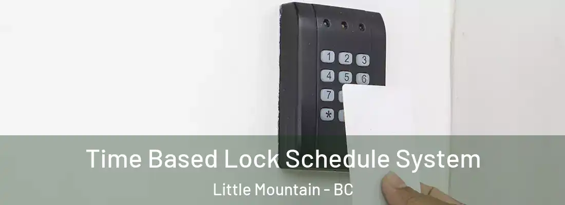  Time Based Lock Schedule System Little Mountain - BC