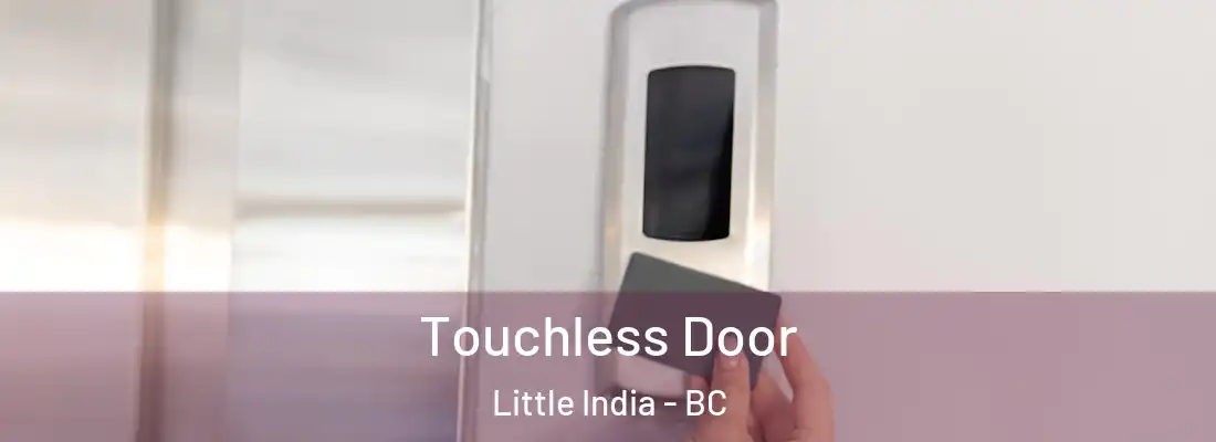  Touchless Door Little India - BC