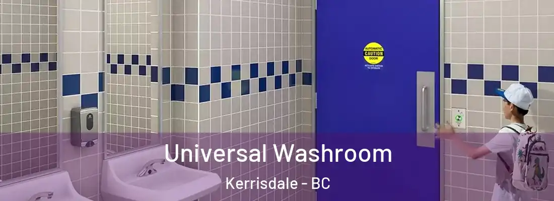  Universal Washroom Kerrisdale - BC
