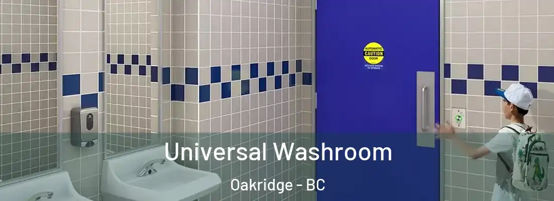 Universal Washroom Oakridge - BC