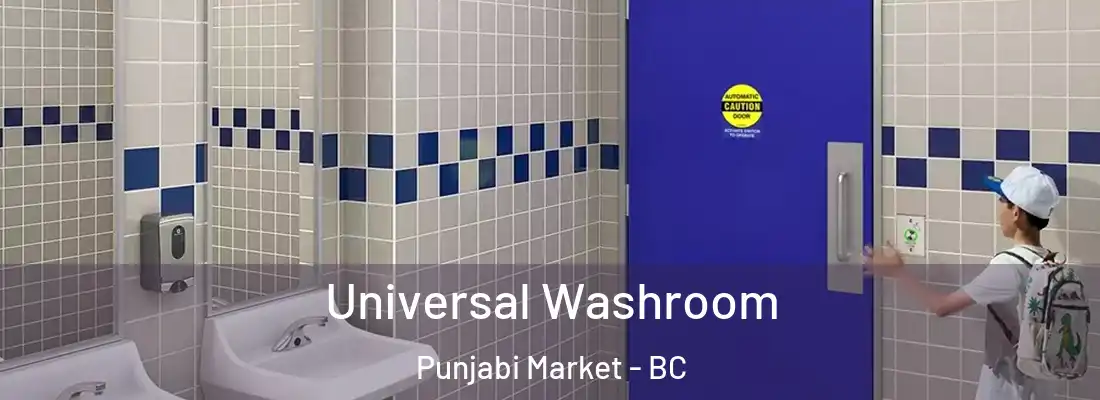  Universal Washroom Punjabi Market - BC