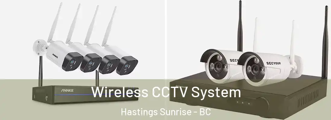  Wireless CCTV System Hastings Sunrise - BC